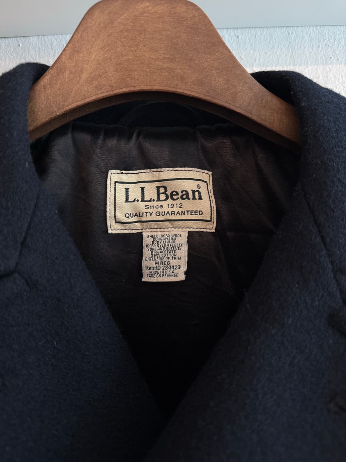 90s 엘엘빈 피코트 상품이미지3