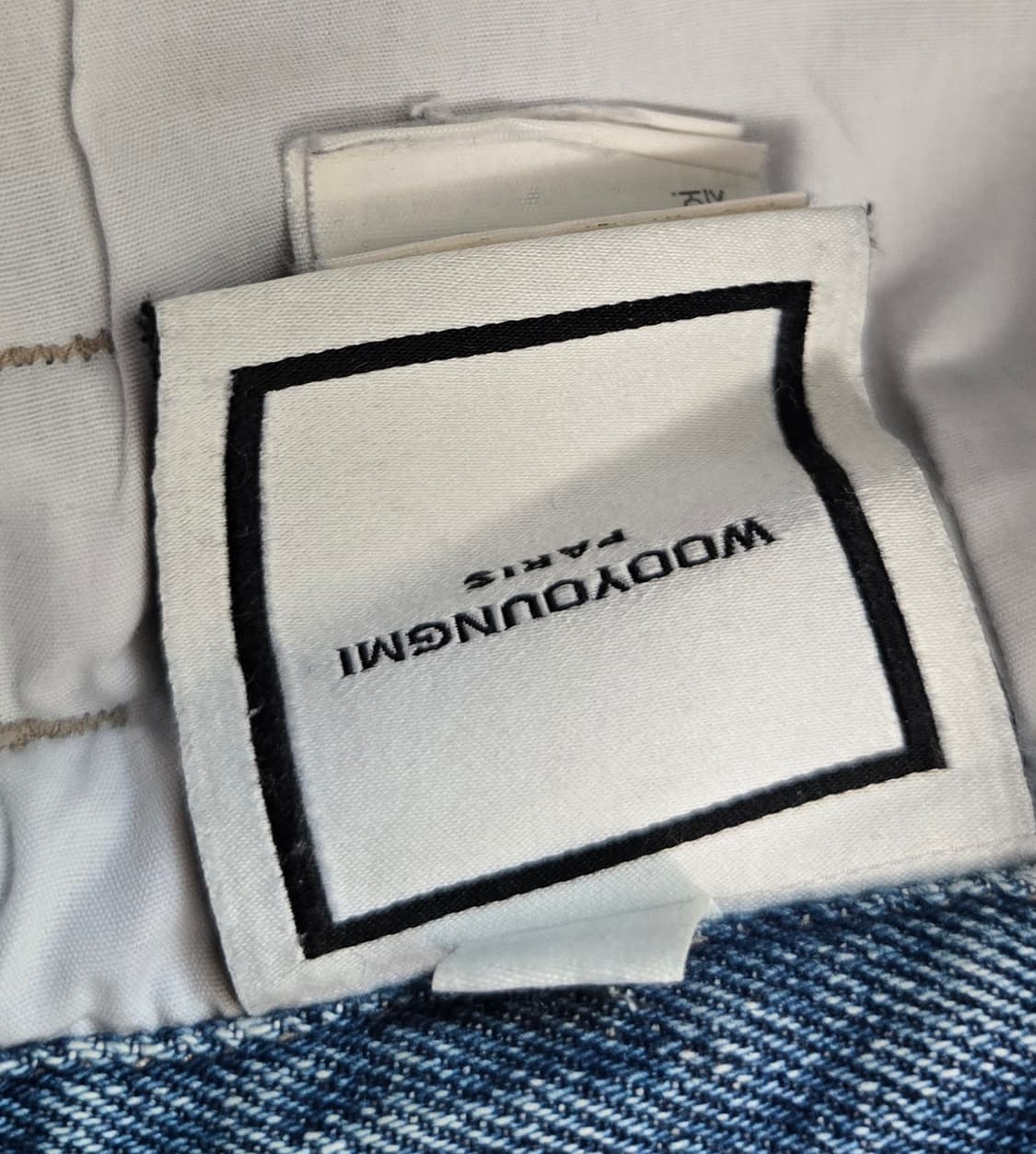 우영미 데미지 워싱 팬츠 상품이미지5