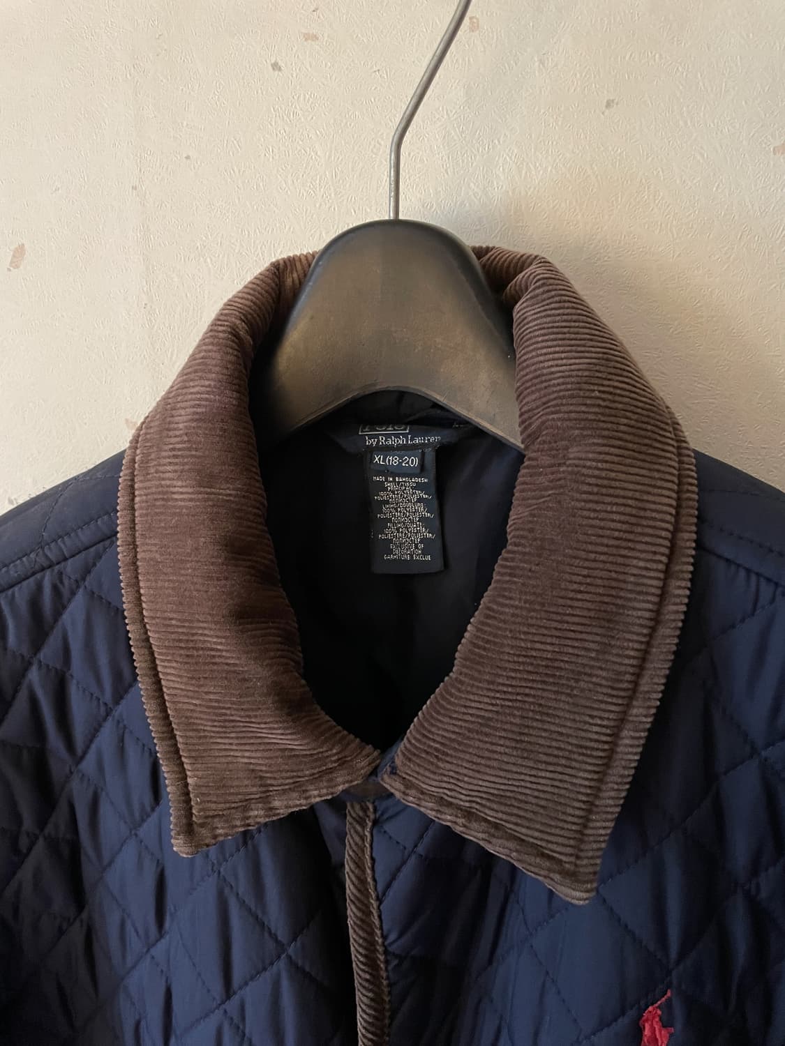 폴로 랄프로렌 보이즈 퀼팅 자켓 XL 상품이미지3