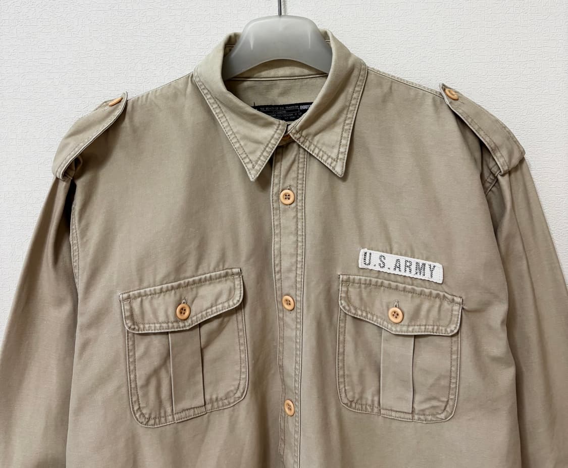 JPN VTG DOG HOUSE 밀리터리 셔츠 자켓 L 상품이미지2