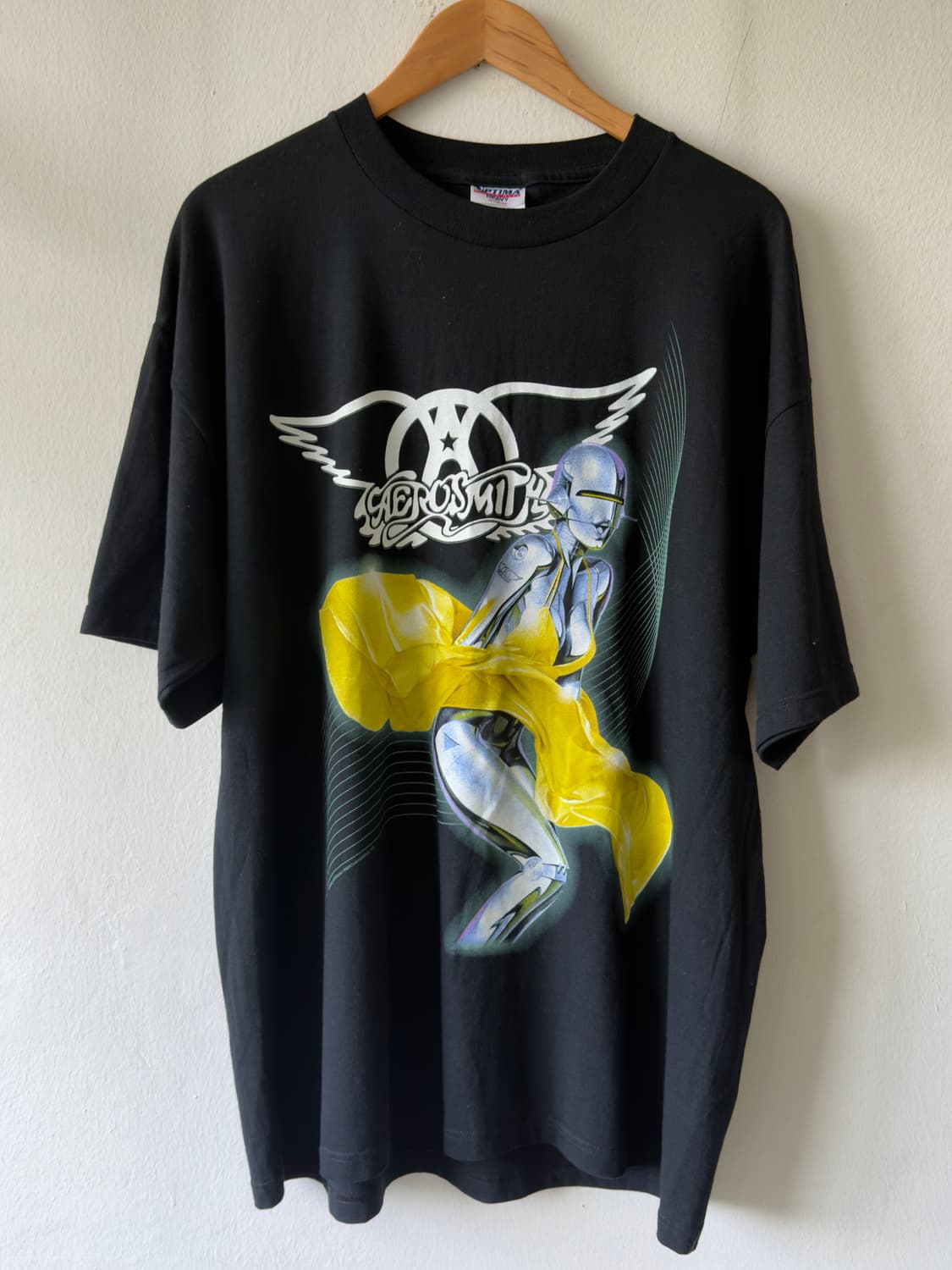 00s aerosmith sorayama OG 에어로스미스 빈티지 티셔츠 상품이미지2