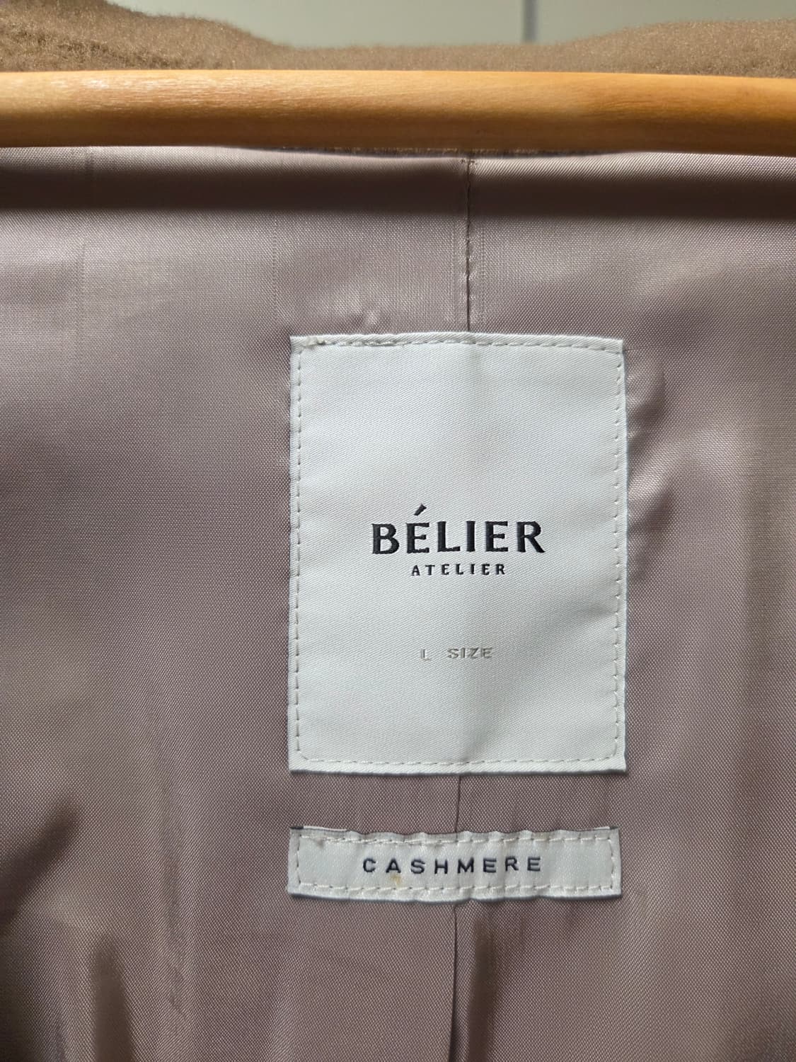 벨리에 캐시미어 코트 상품이미지3