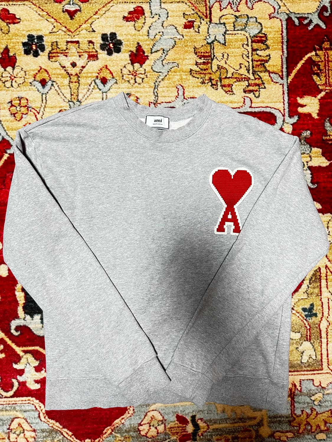 아미 하트 로고 맨투맨 M 상품이미지1