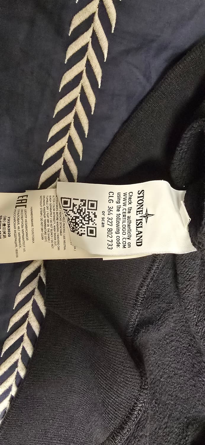 스톤아일랜드 네이비 맨투맨 상품이미지4