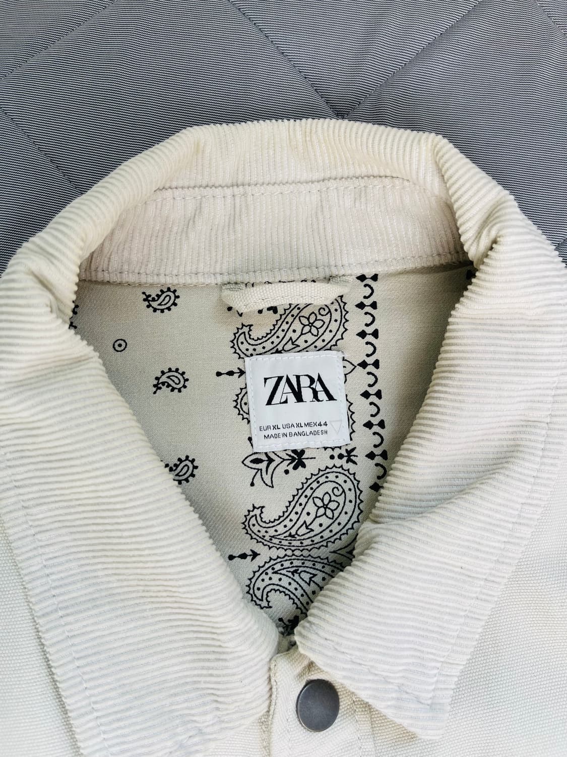 Zara 셔츠 자켓 XL 상품이미지4