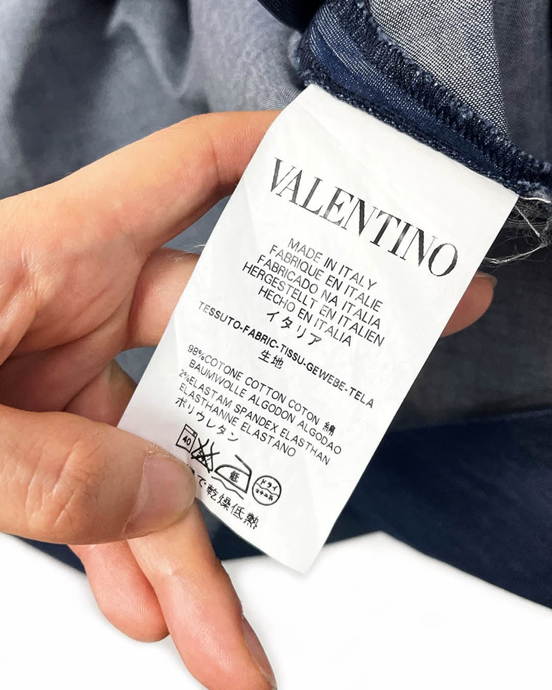 RED Valentino 리본 데님 원피스 상품이미지8