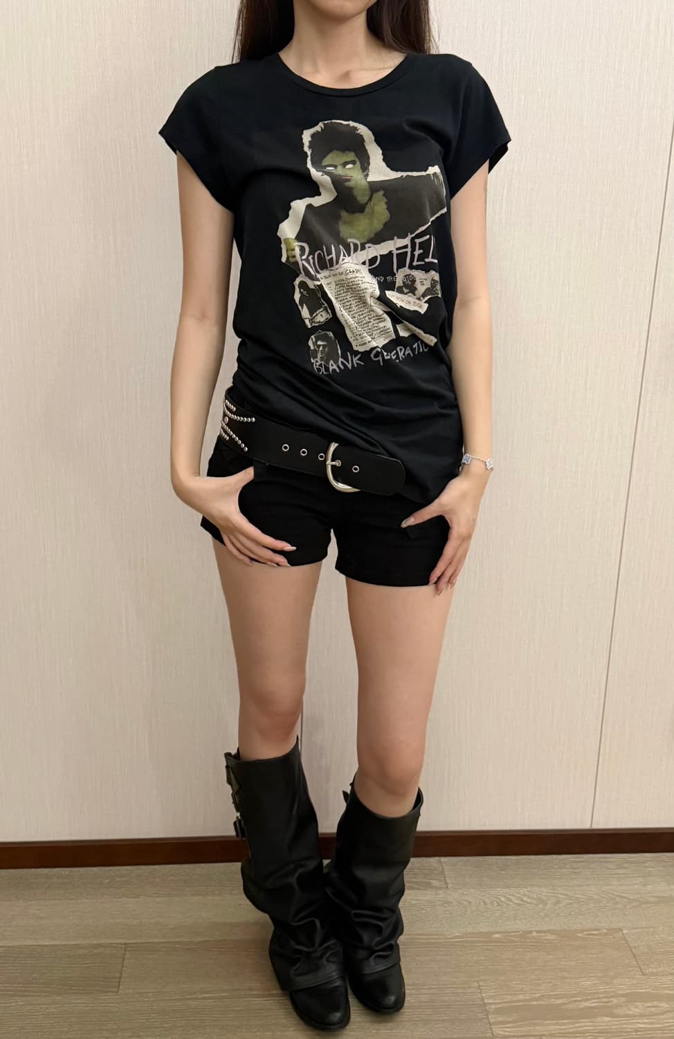 Hysteric Glamour x Richard Hell punk t 상품이미지2