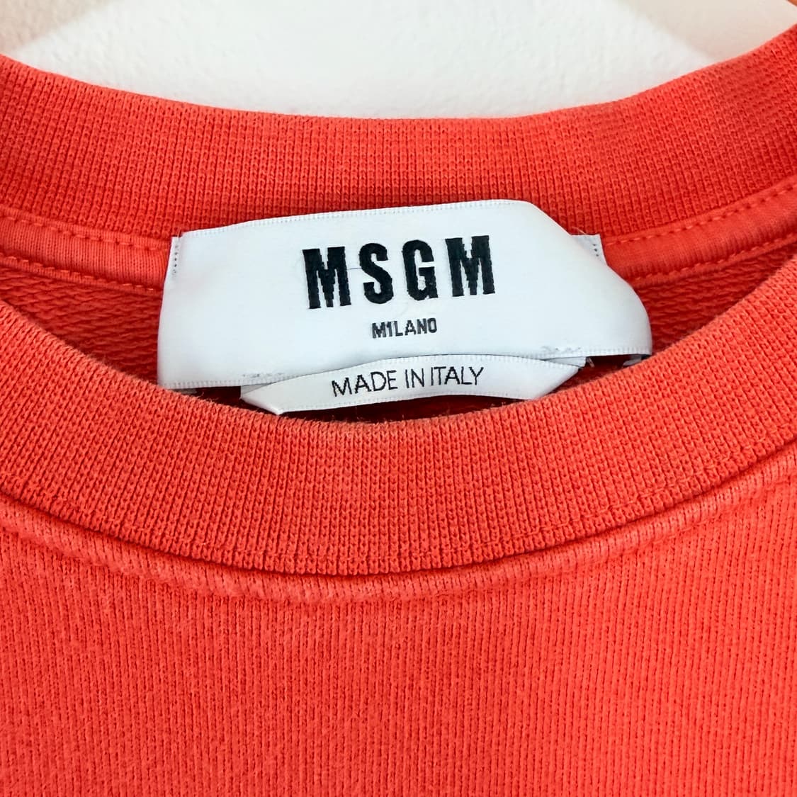[M] MSGM 스펠아웃 맨투맨 상품이미지6