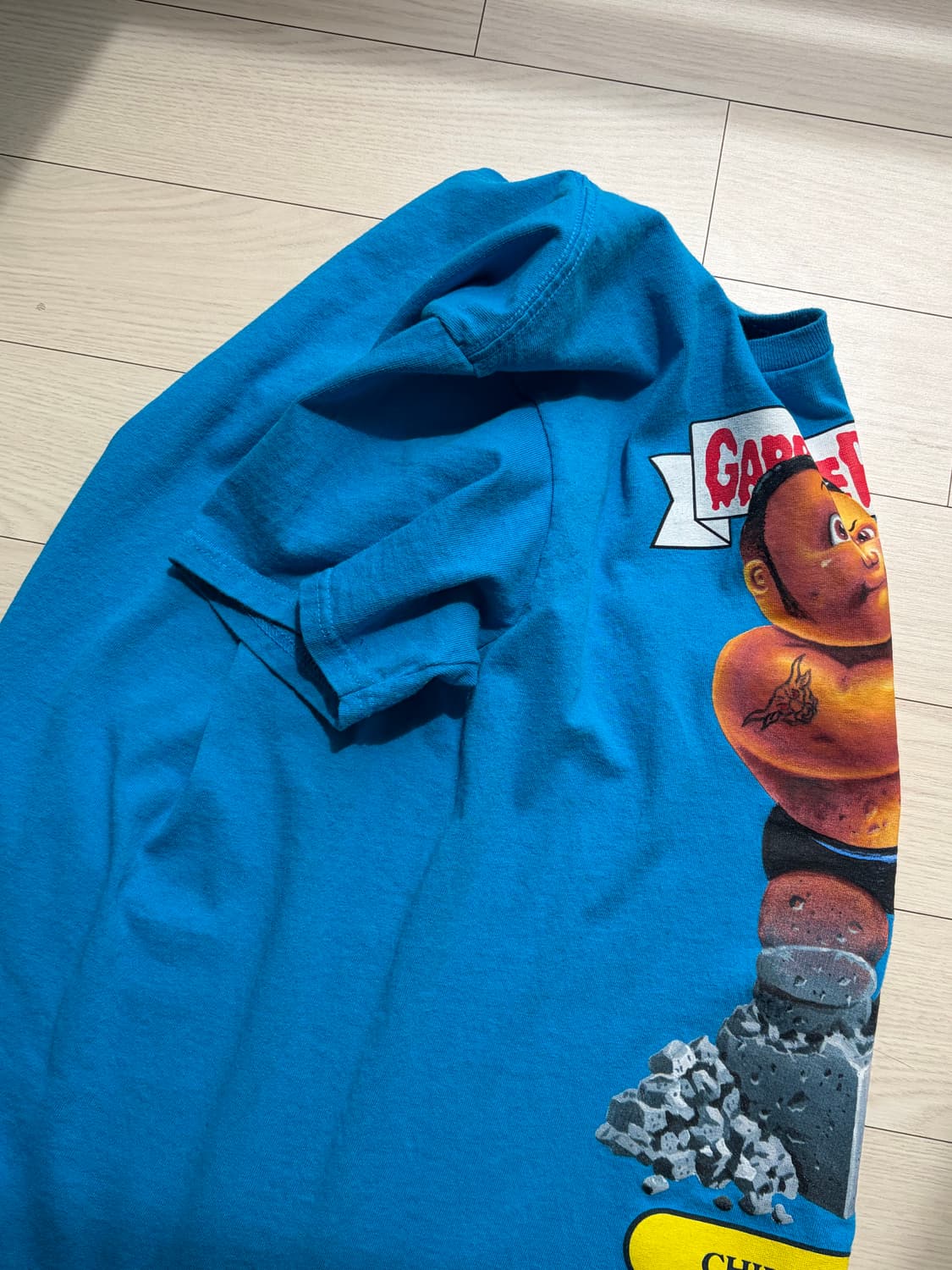 아메리칸 빈티지 WWE x GPK 프로레슬링 더락 반팔 L (97) 상품이미지6