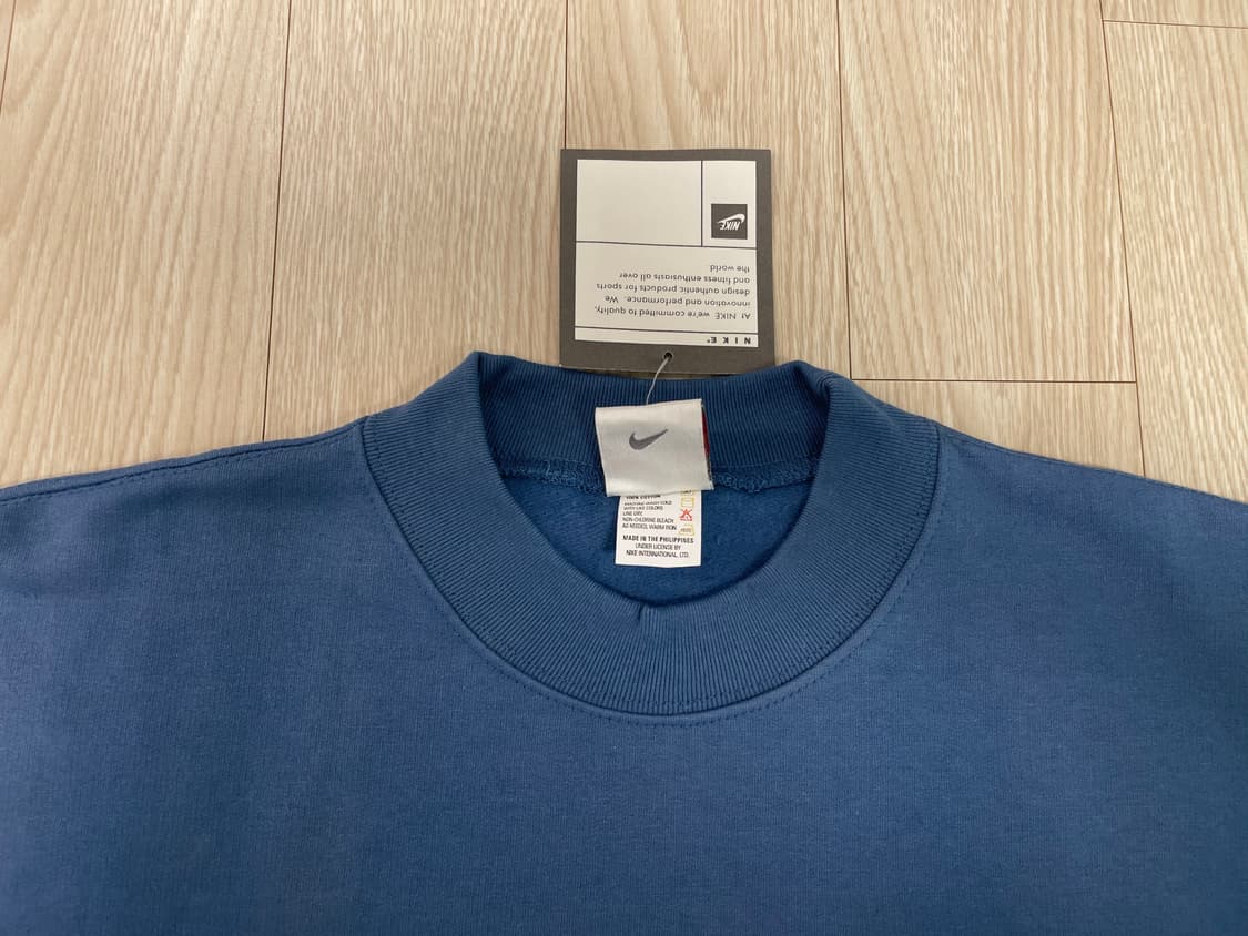 나이키 90s 올드 스웻셔츠 맨투맨 블루 NIKE OLD 1990 5번 상품이미지4