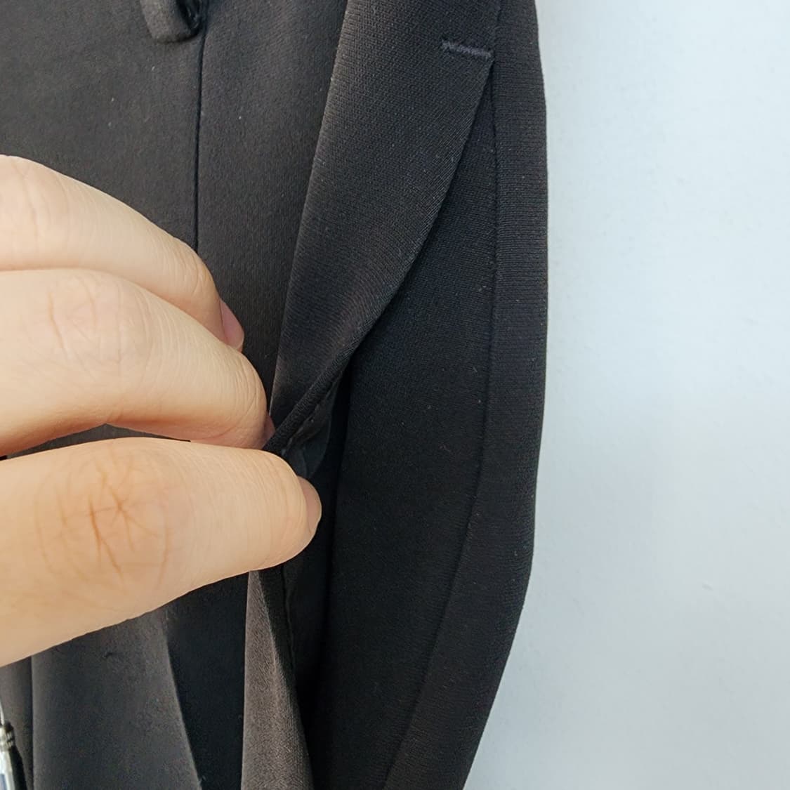 잇미샤 블랙 와이드 슬랙스 상품이미지5