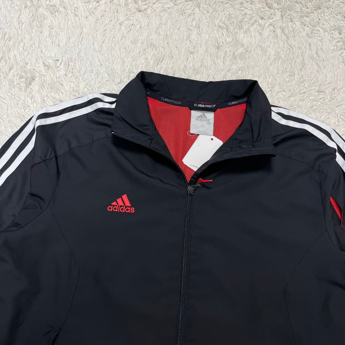 Adidas black windbreaker 상품이미지5