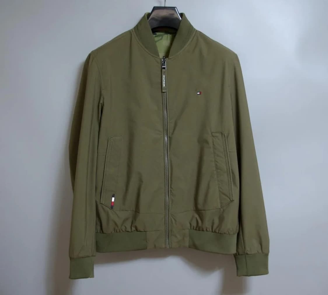 타미힐피거 카모 리버시블 점퍼 L 상품이미지2