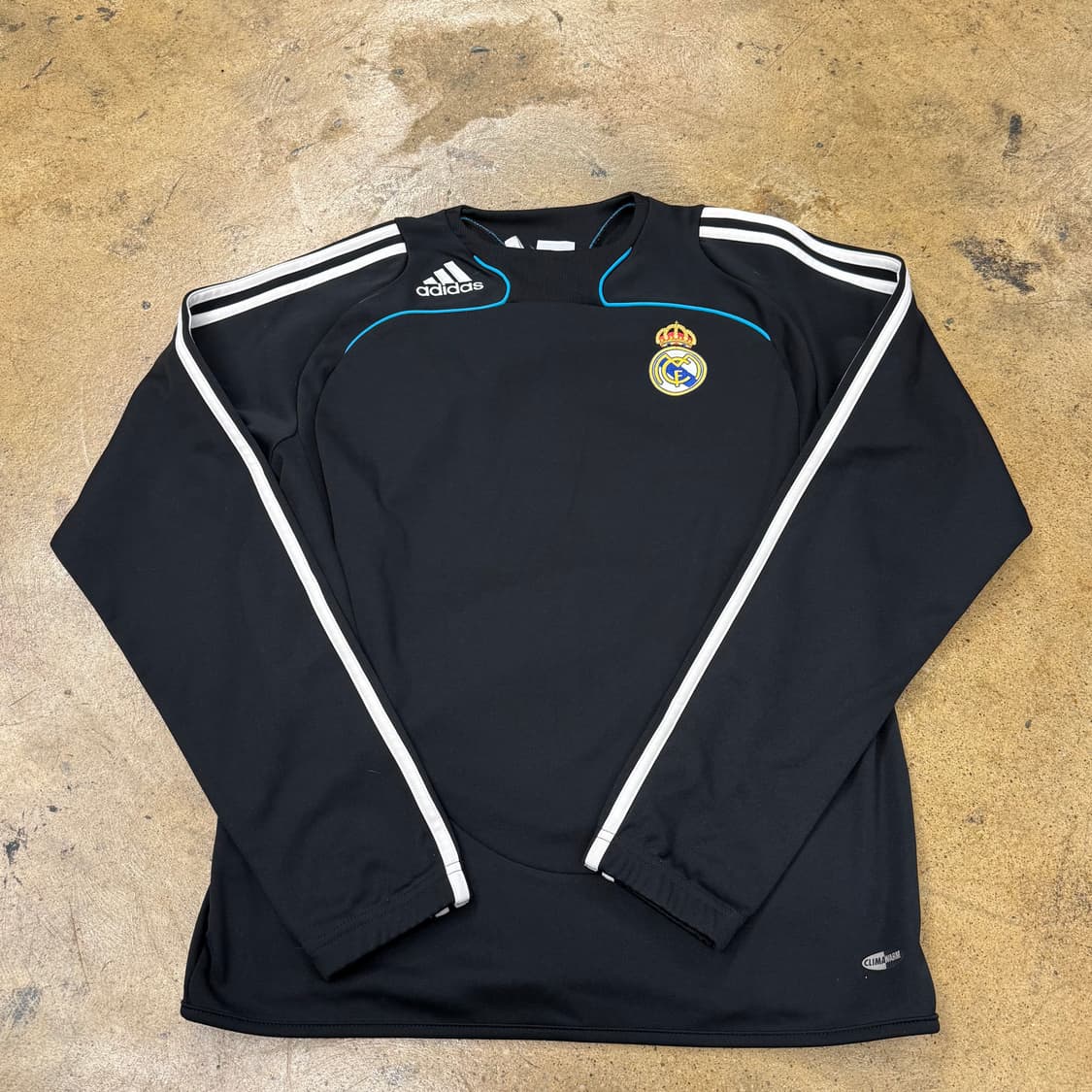 [정품/95] 아디다스 레알마드리드 블랙 트레이닝 상의 b19 상품이미지2