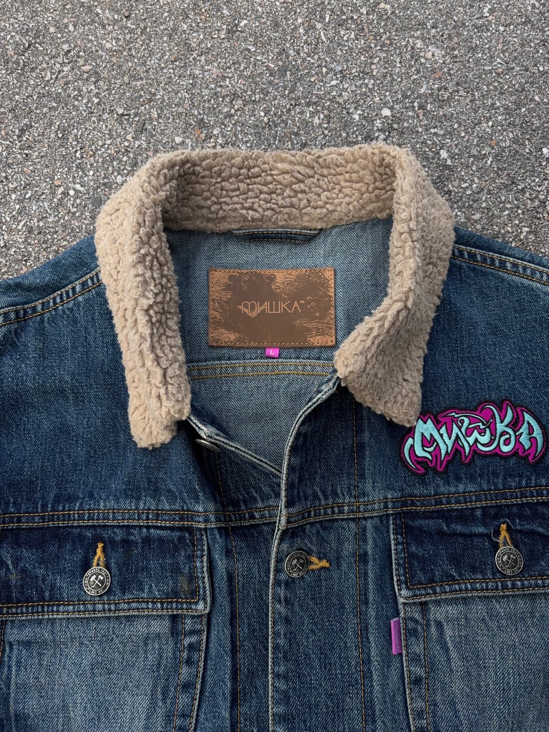 Mshka denim jacket 상품이미지6