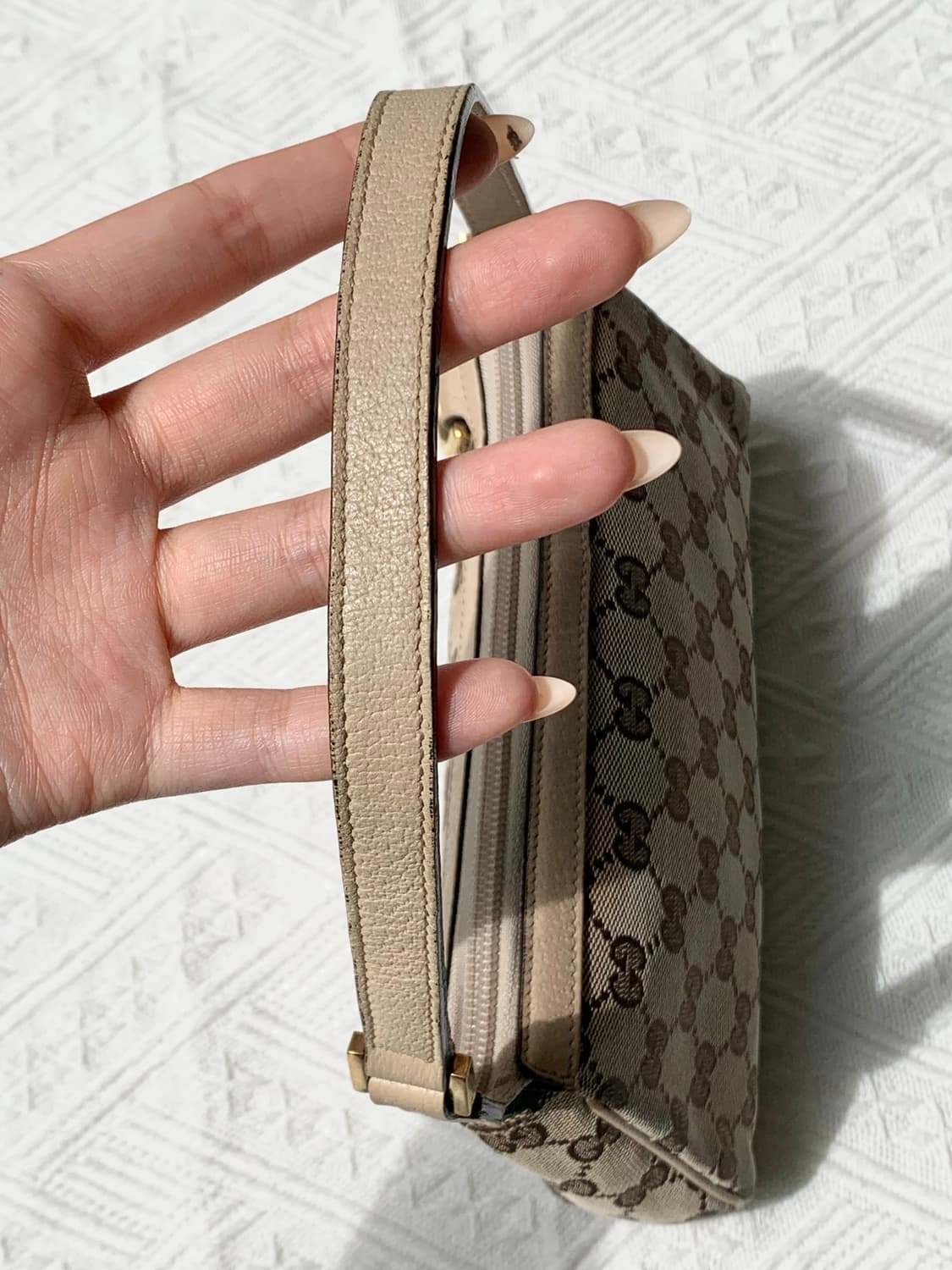 🤎 Gucci 캔버스 GG 미니 자가드 숄더백 상품이미지2