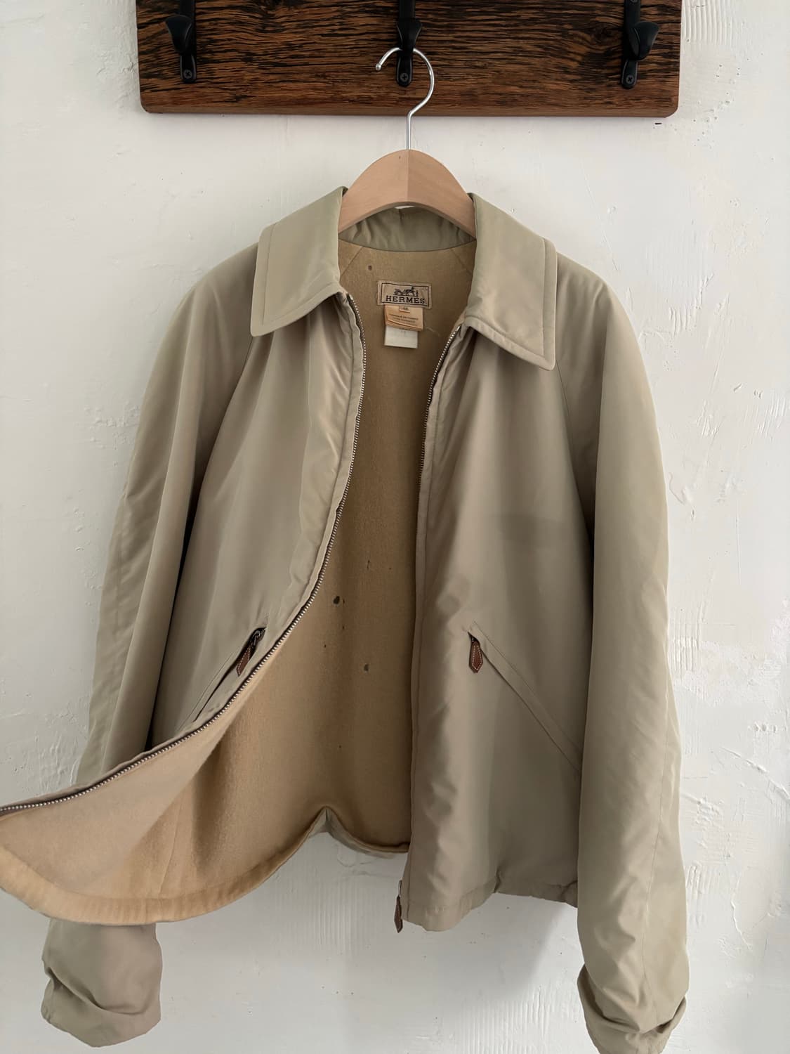 Hermes 에르메스 베이지 자켓 상품이미지4
