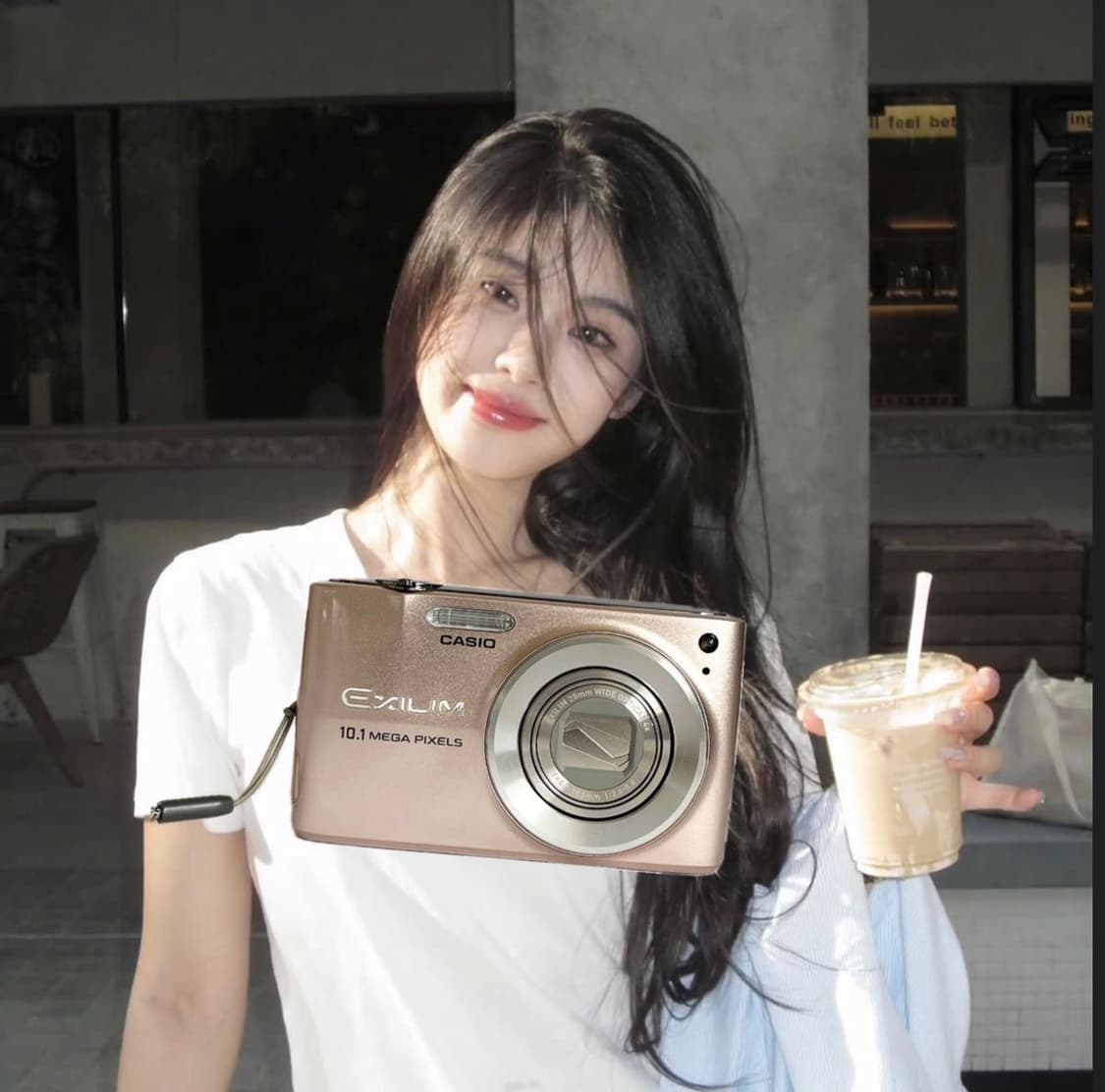 태연 자매 카메라 카시오 엑슬림 Z300 작례o 상품이미지1