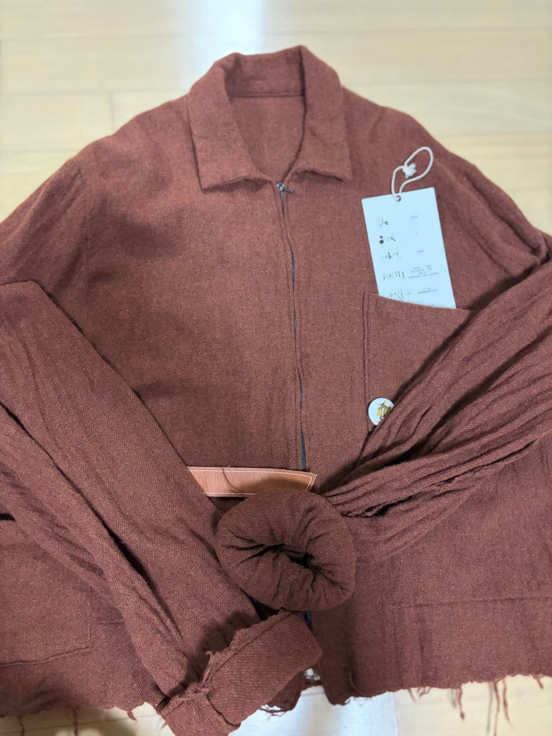 sunsea 울 블루종 상품이미지4