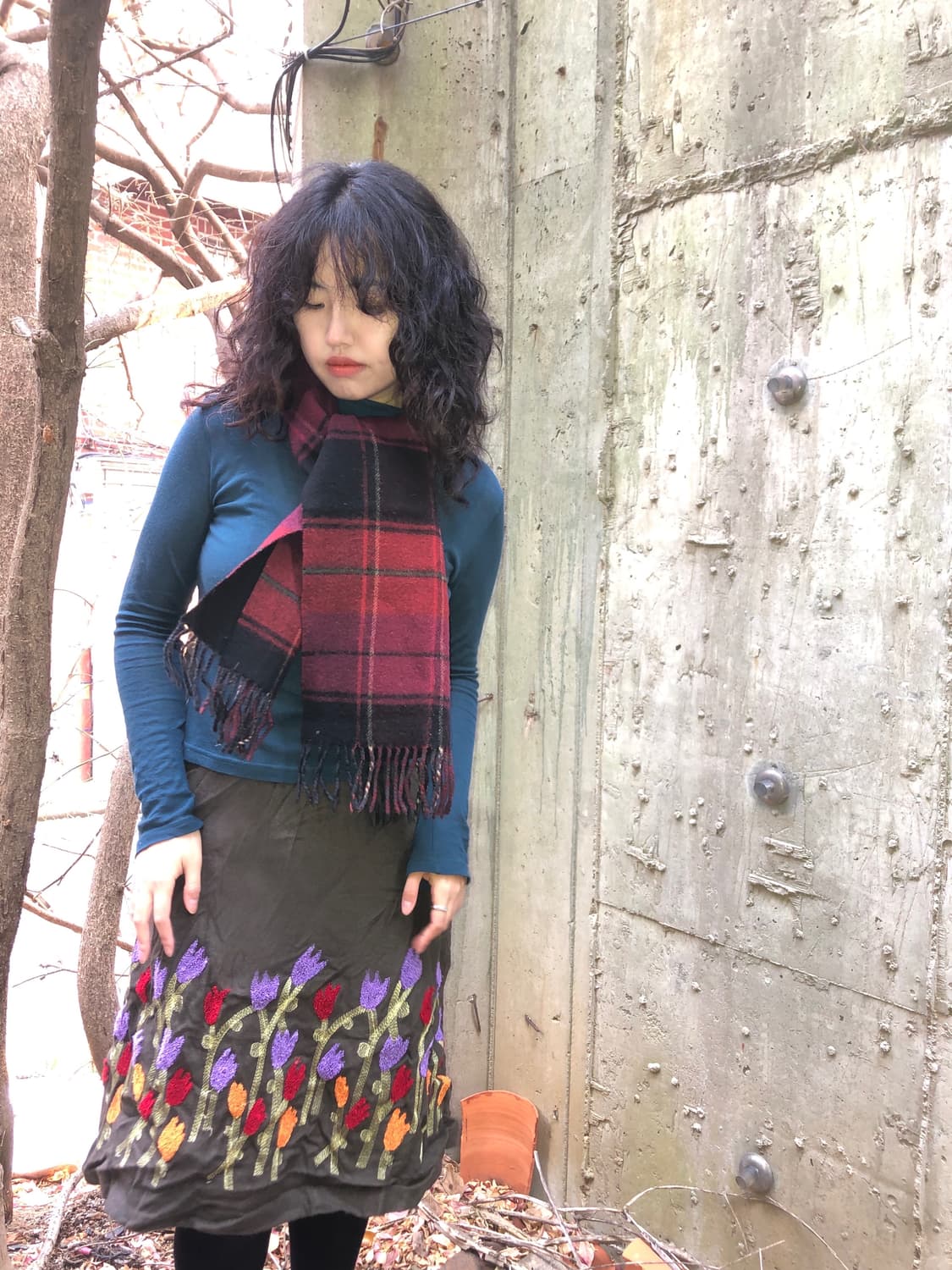 Balmain Red muffler 상품이미지6