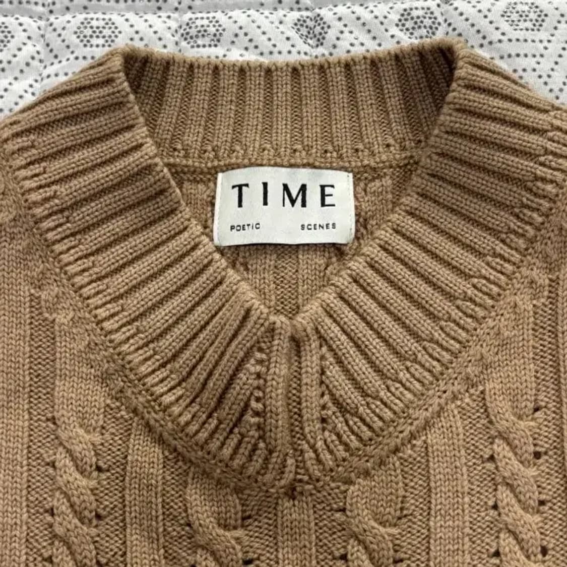 타임 TIME 니트 가디건 ~F사이즈 상품이미지4