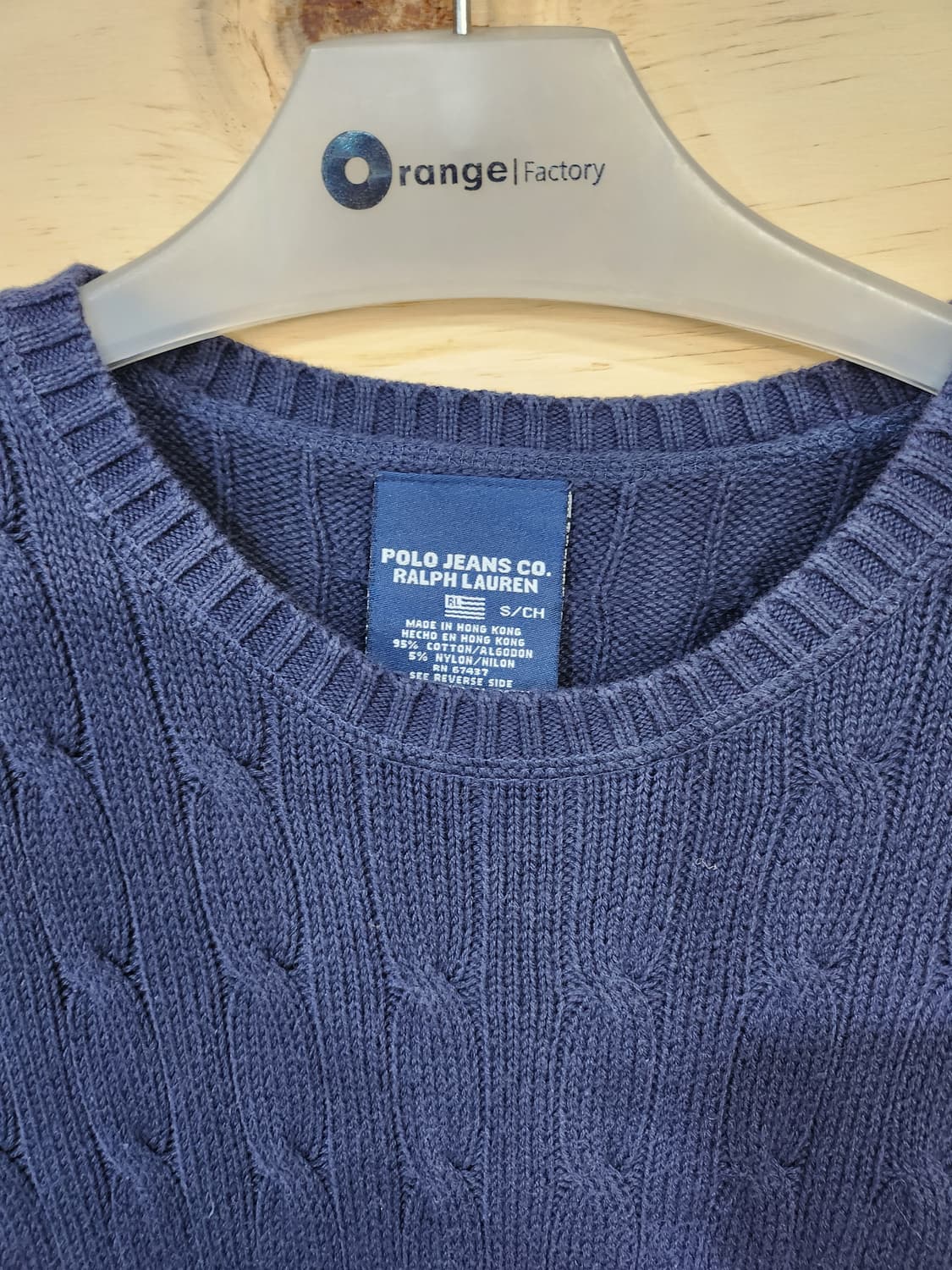 166) 폴로 POLO JEANS 꽈배기 니트 상품이미지6