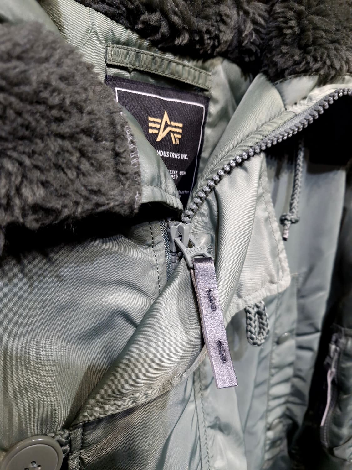 알파인더스트리 N-3B 파카(L) 상품이미지3