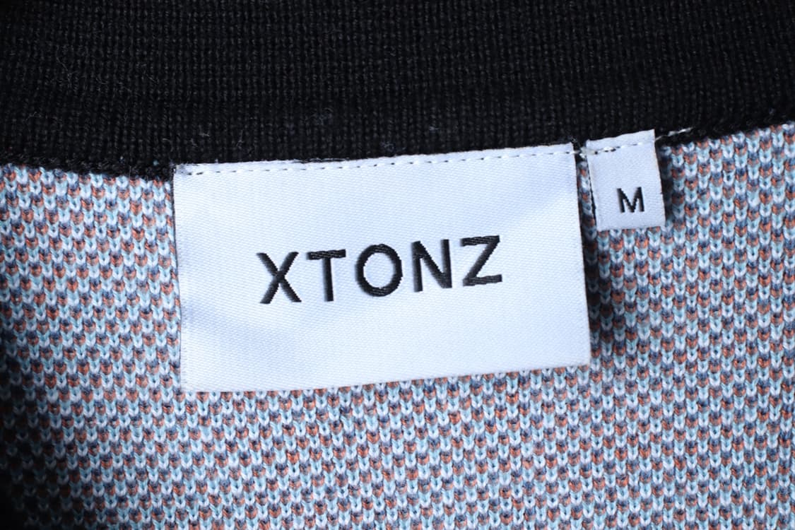(M-XL) 엑스톤즈 반팔 카라 티셔츠 니트 스트라이프-H32510 상품이미지7