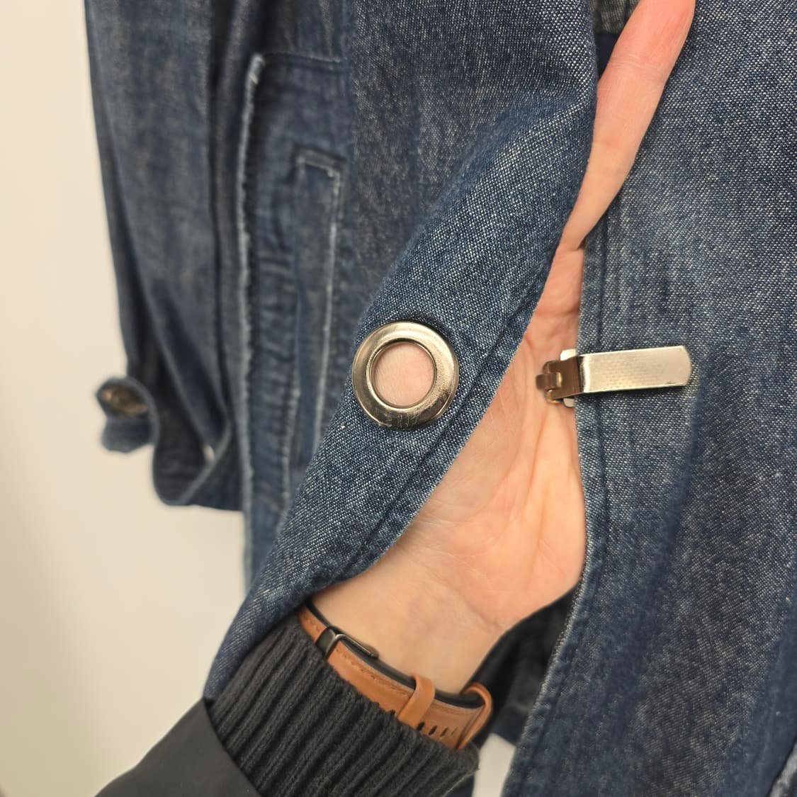 데님 롱 코트 / 빈티지 데님코트 상품이미지3