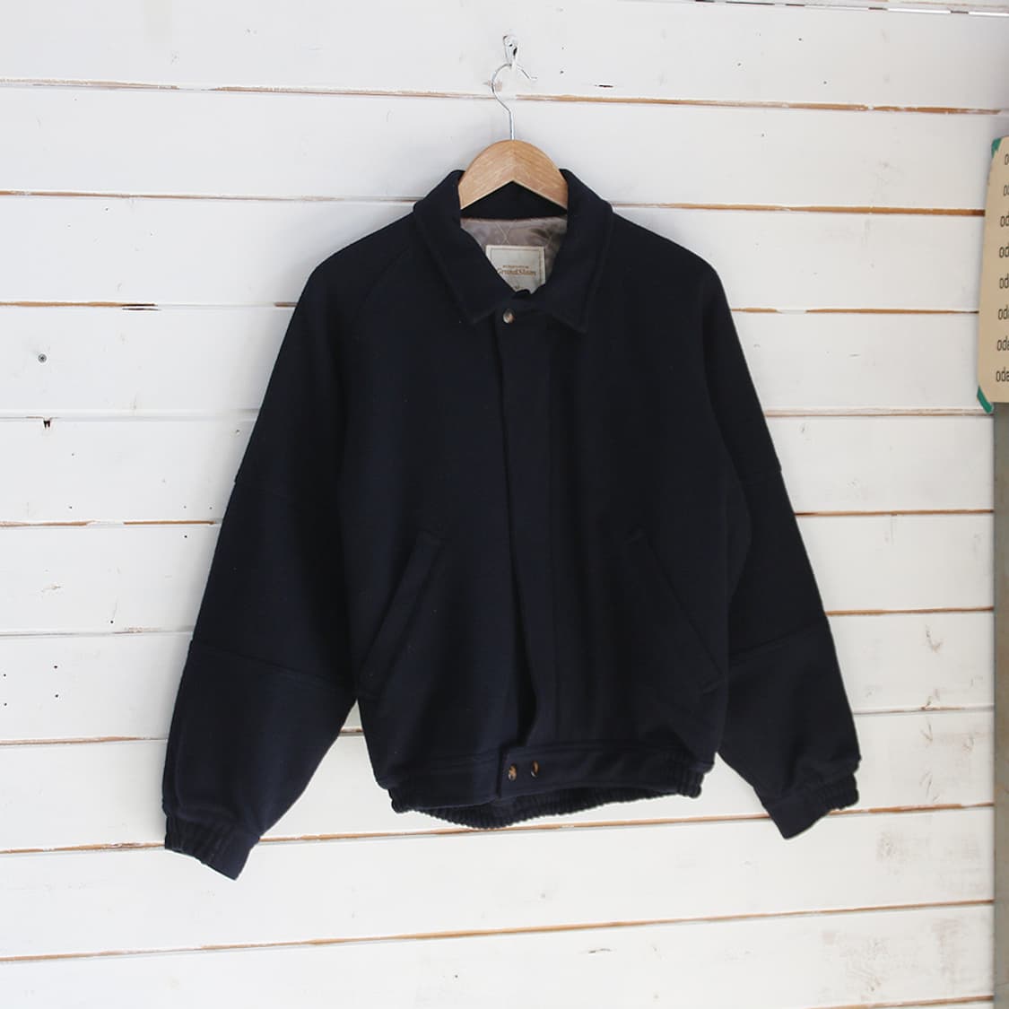 (착용컷) MUNSINGWEAR 모직 블루종 (남성용 98-100) 상품이미지1