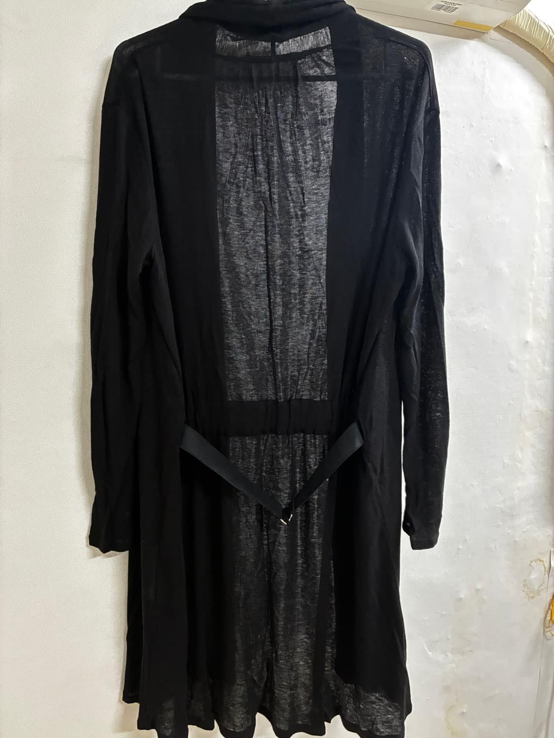 요지 야마모토 Limi Feu 블랙 롱가디건 상품이미지2