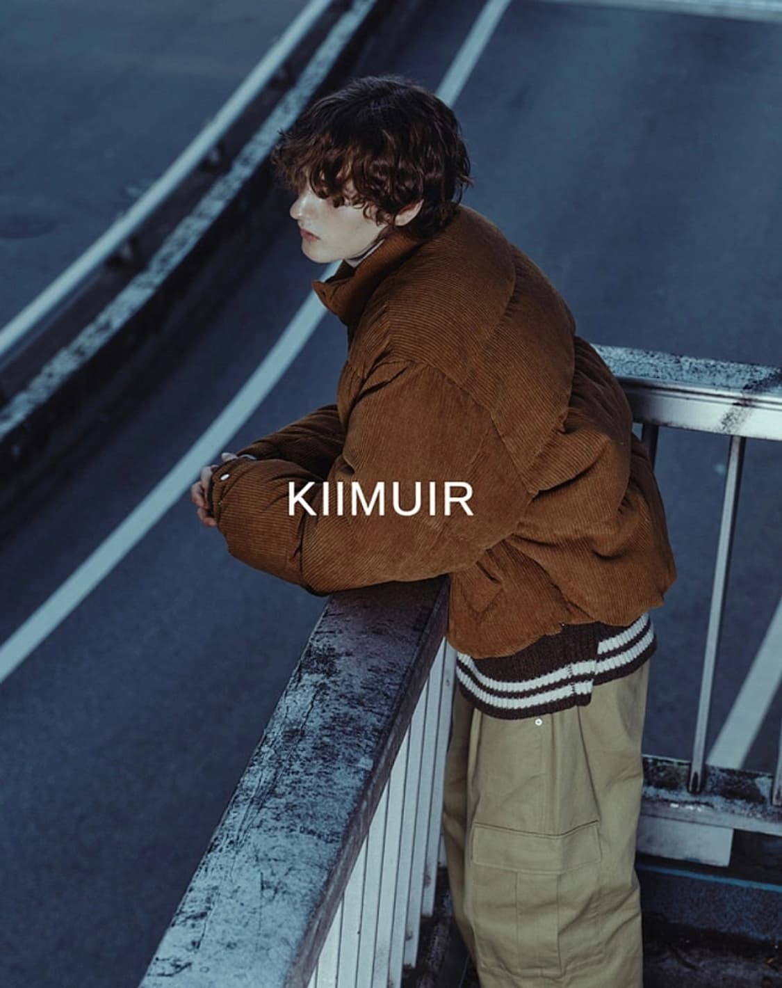 키뮤어 코듀로이 덕다운 헤링턴 패딩 상품이미지3