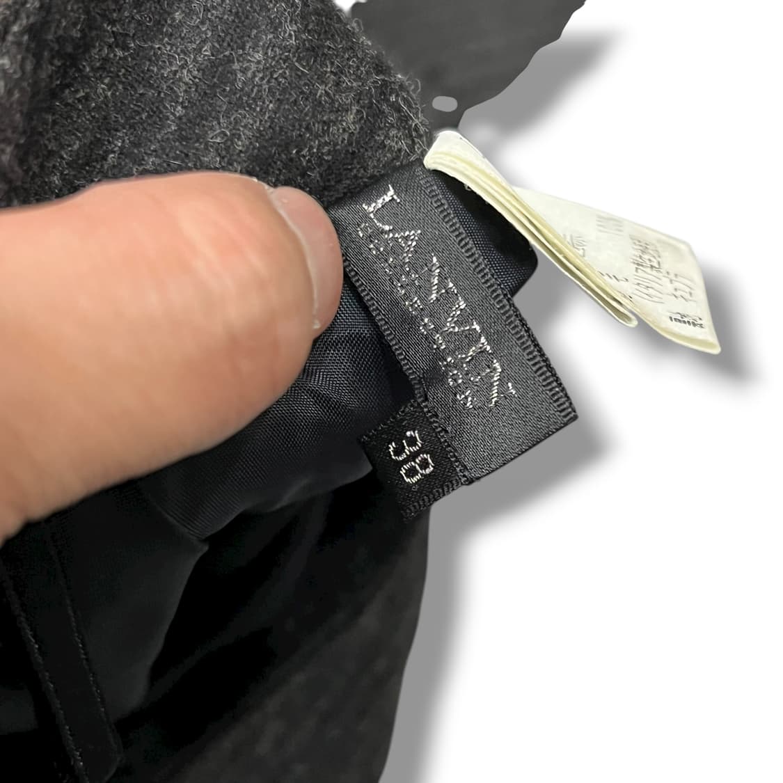  랑방 체크 플리스 스커트 y14072 상품이미지7