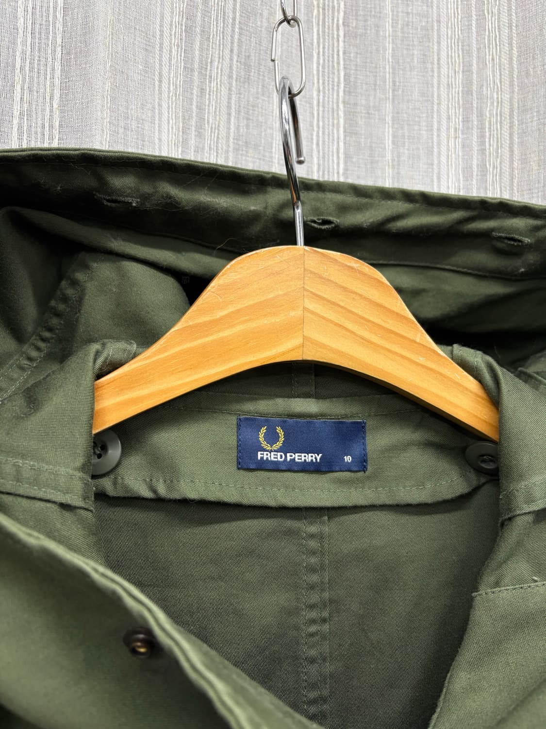 프레드페리 밀리터리 피쉬테일 파카 야상 자켓 상품이미지4