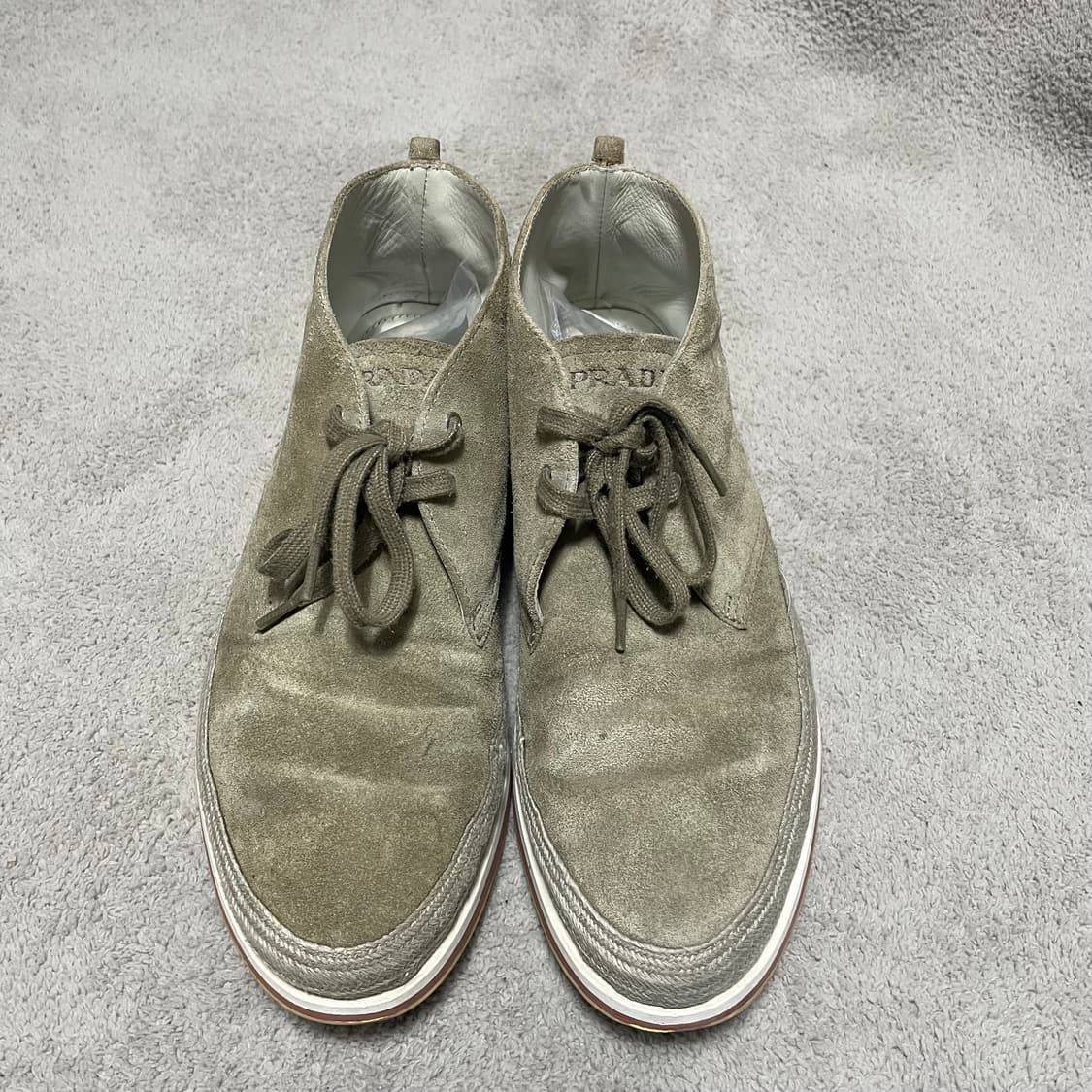 265) 프라다 스포츠 스웨이드 스니커즈 상품이미지3