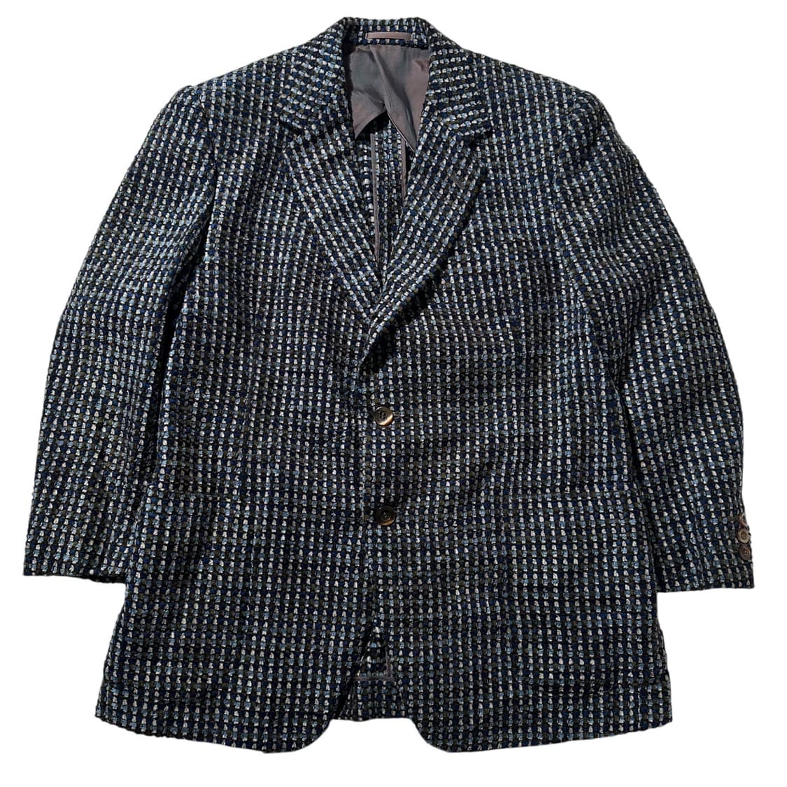 랑방 트위드 체크 싱글 블레이저 자켓 상품이미지1