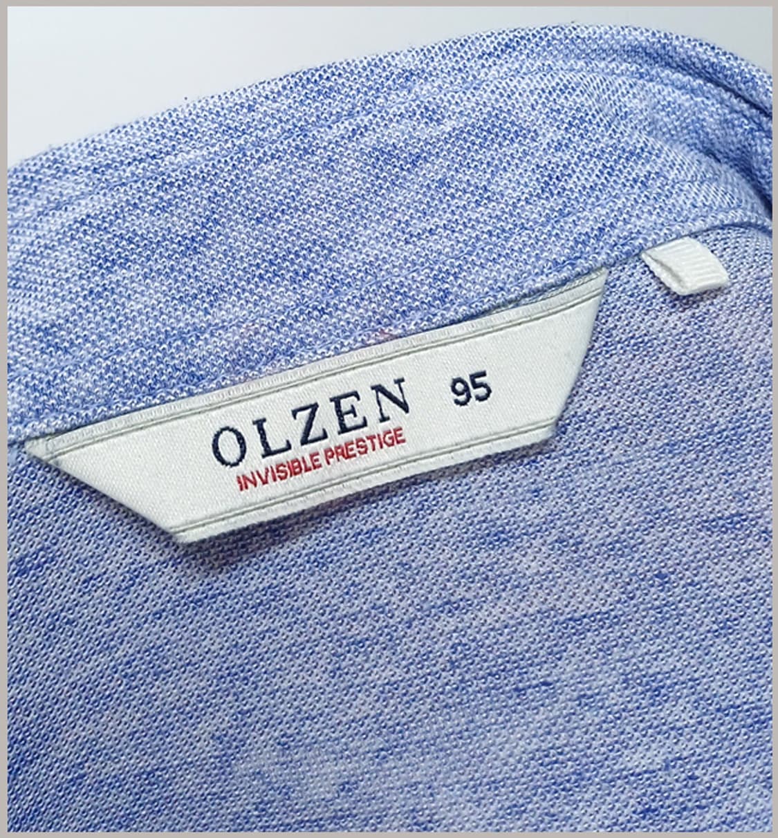 올젠 정품 린넨 카라 티셔츠 95 J-14 상품이미지5