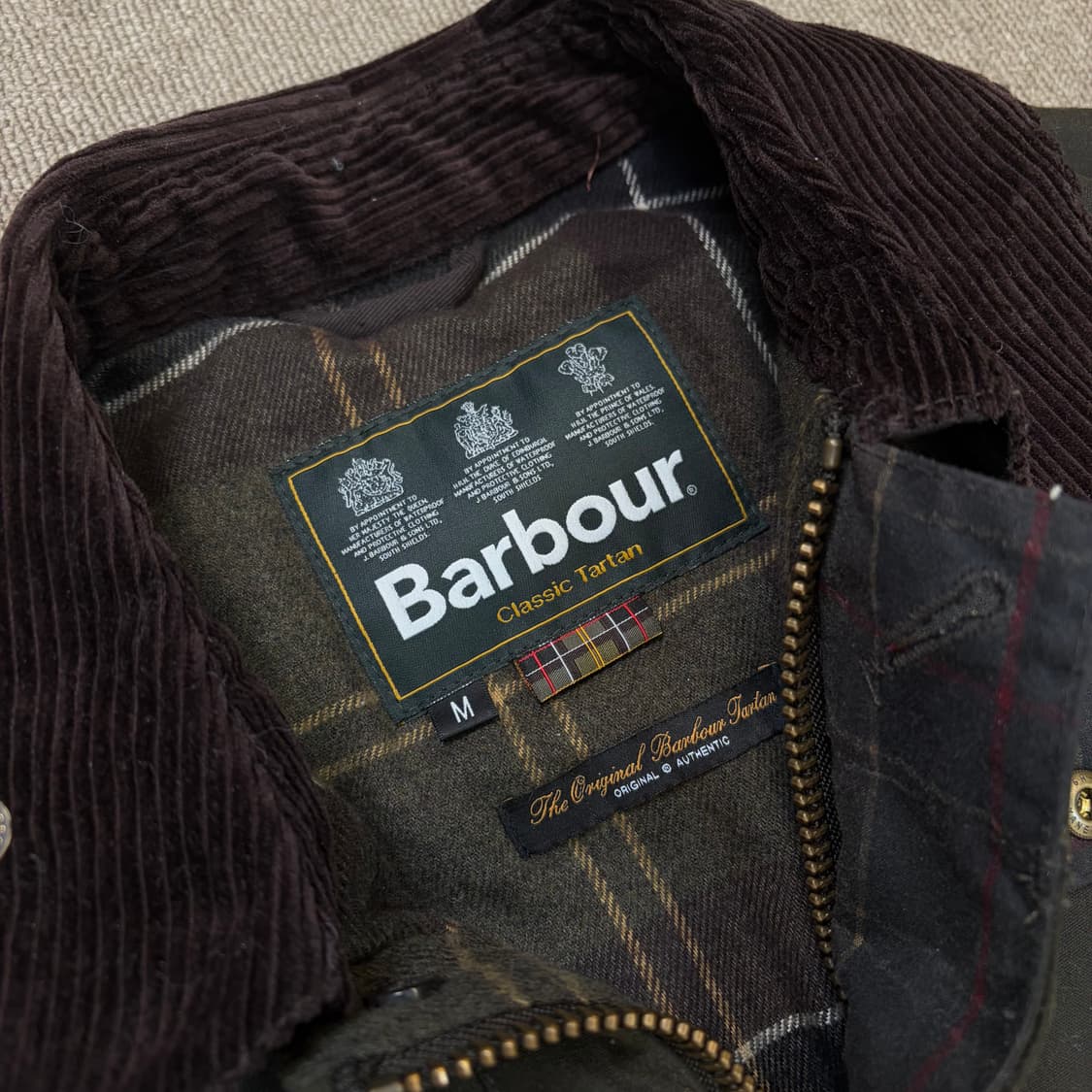 BARBOUR NAIRN WAX 바버 네른 왁스 자켓 m 상품이미지2