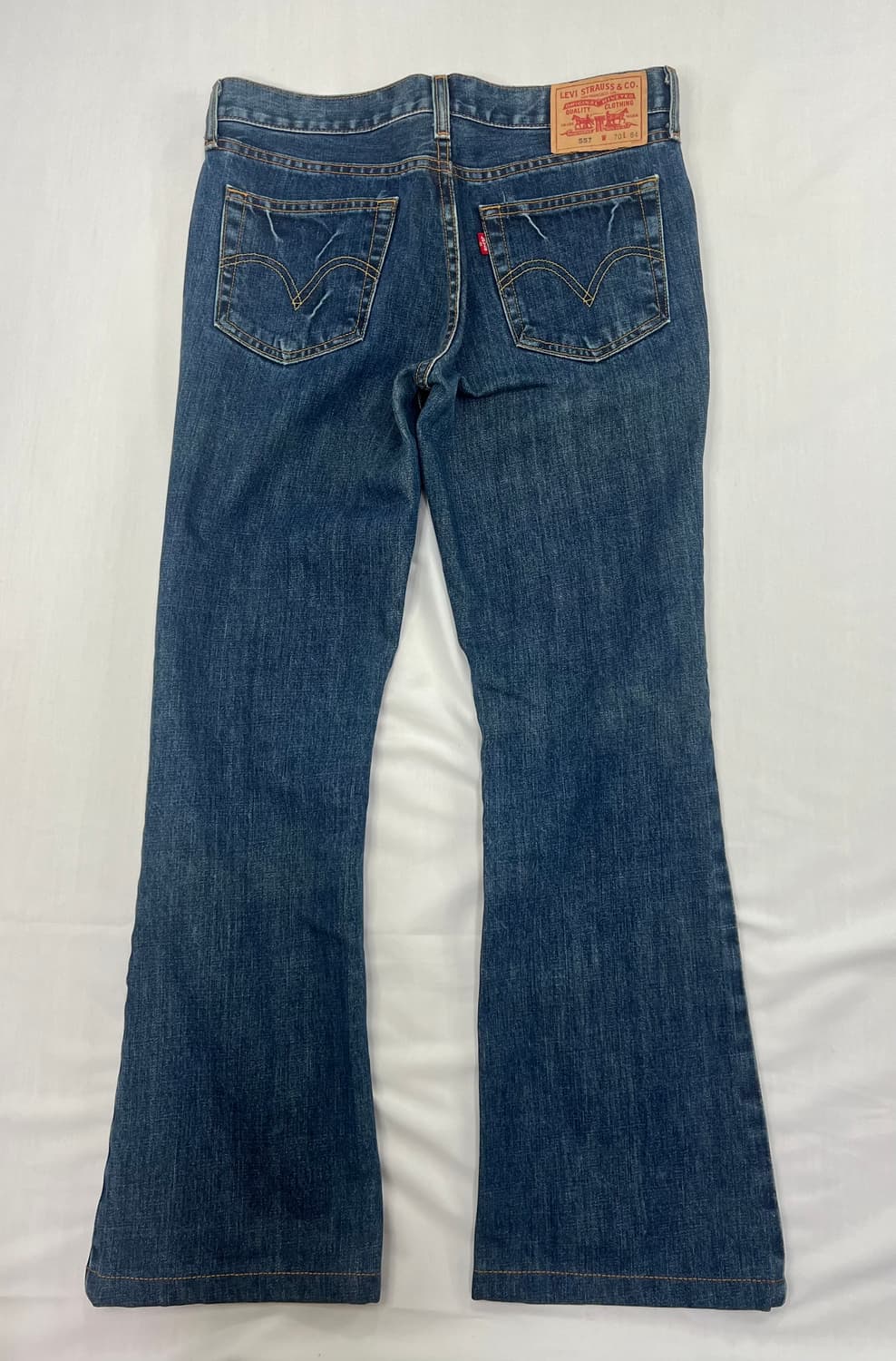 리바이스 557 부츠컷 청바지 W70 L84 상품이미지3