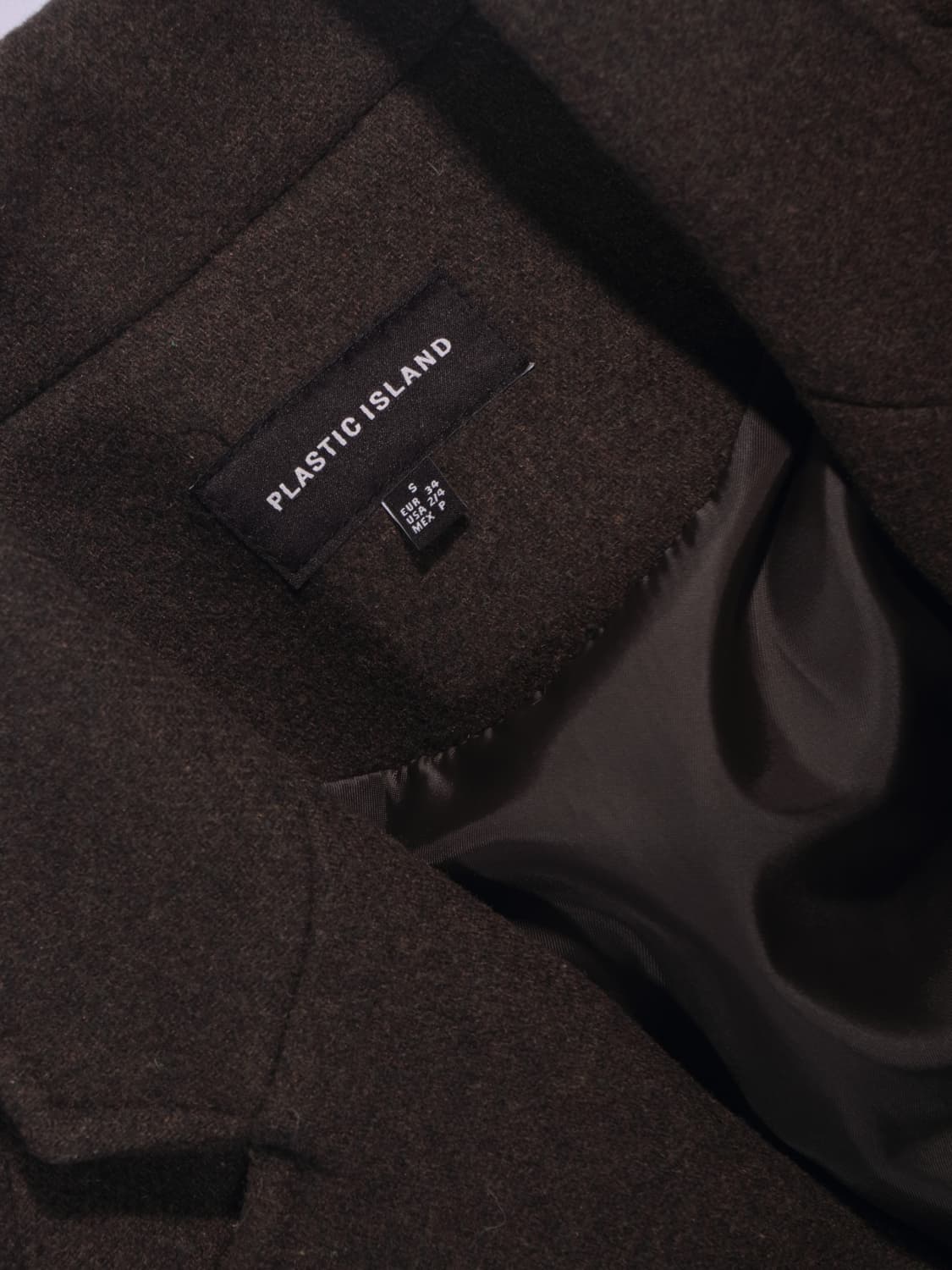 플라스틱아일랜드 롱코트 B165 상품이미지2