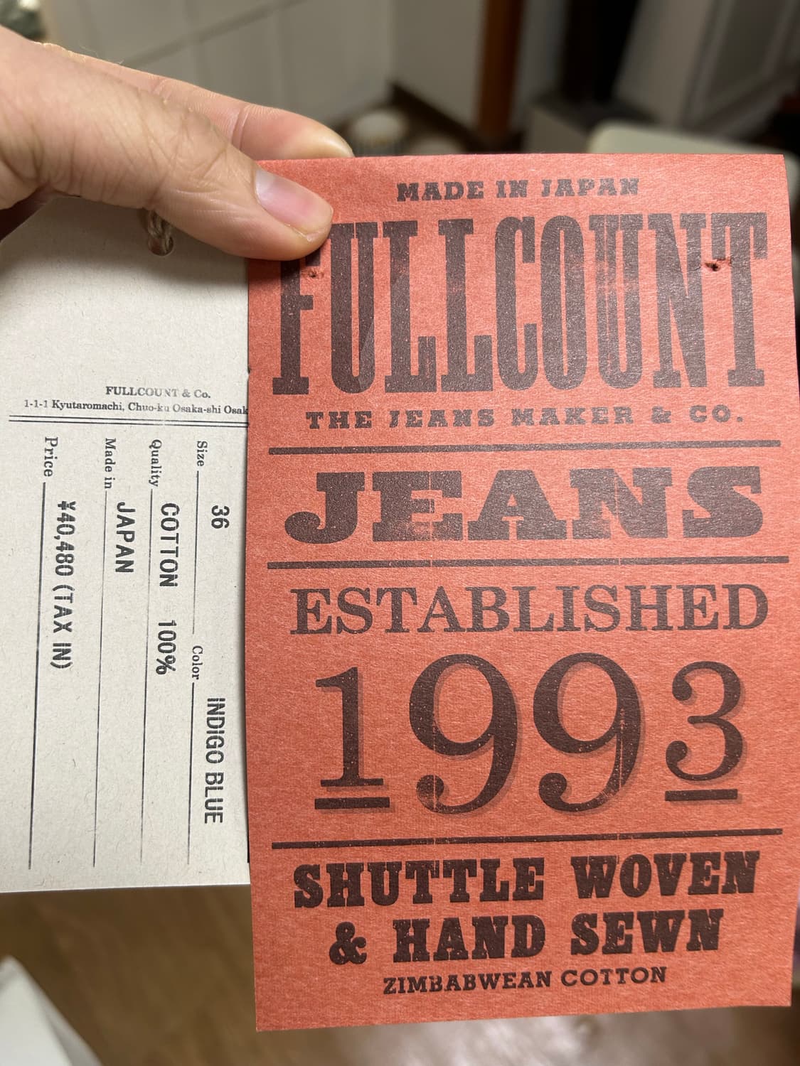 풀카운트 0105 다트포드 슈퍼스무스 36 상품이미지4