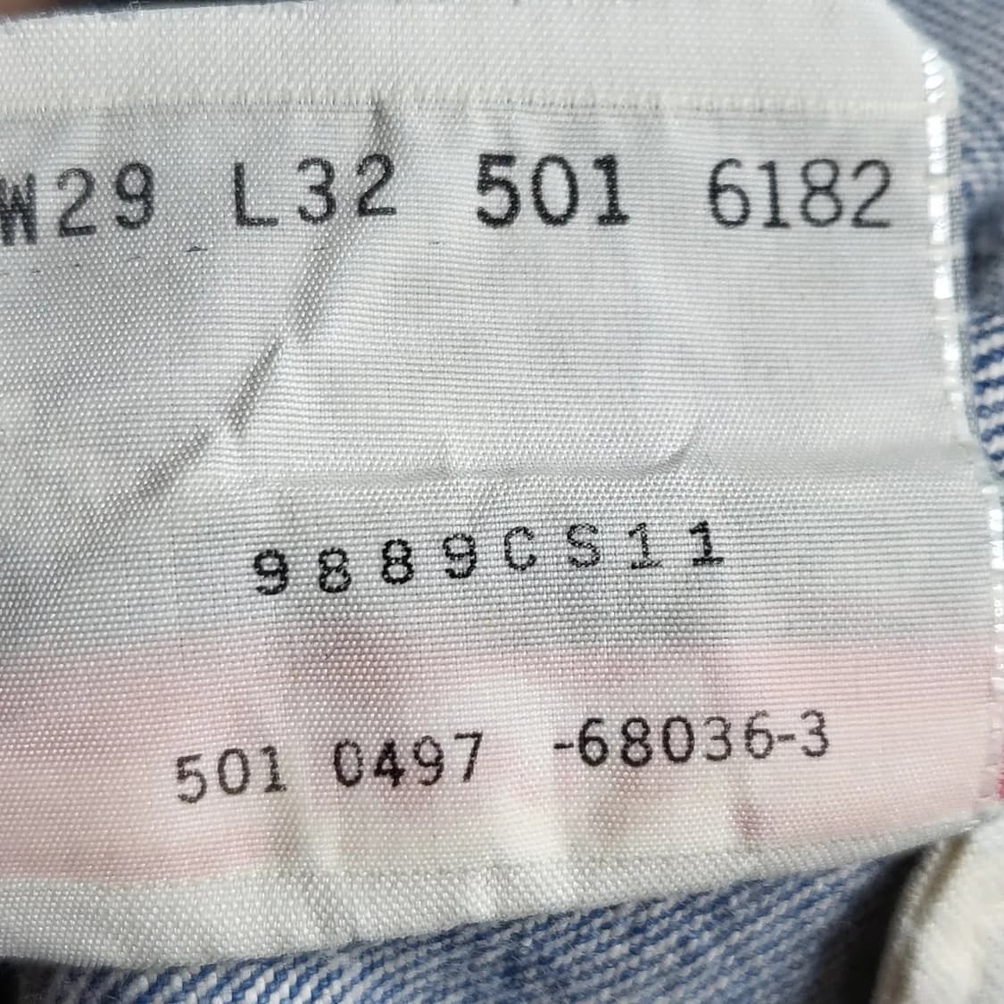 90s 리바이스 501 usa 29 상품이미지7