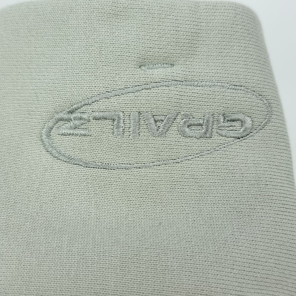 [그래일즈] 하이넥 오버사이즈 크롭 지오메트리 후드티 M18272 상품이미지6