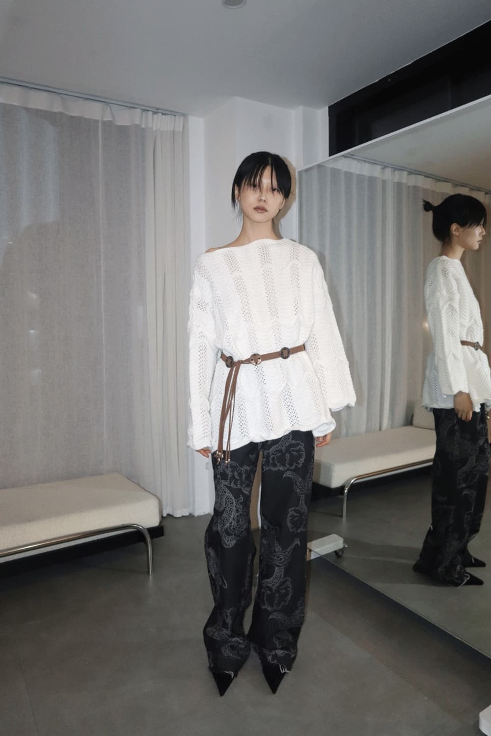 팁씨 dragon vintage denim pants 상품이미지1