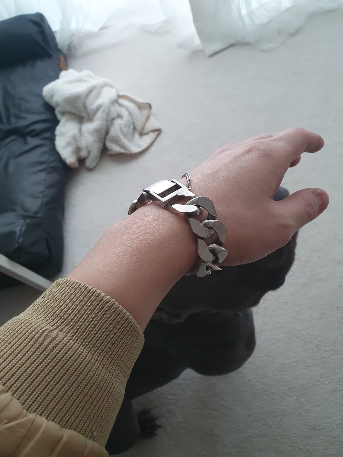 은팔찌 실버 925 체인 팔찌)31돈 상품이미지5