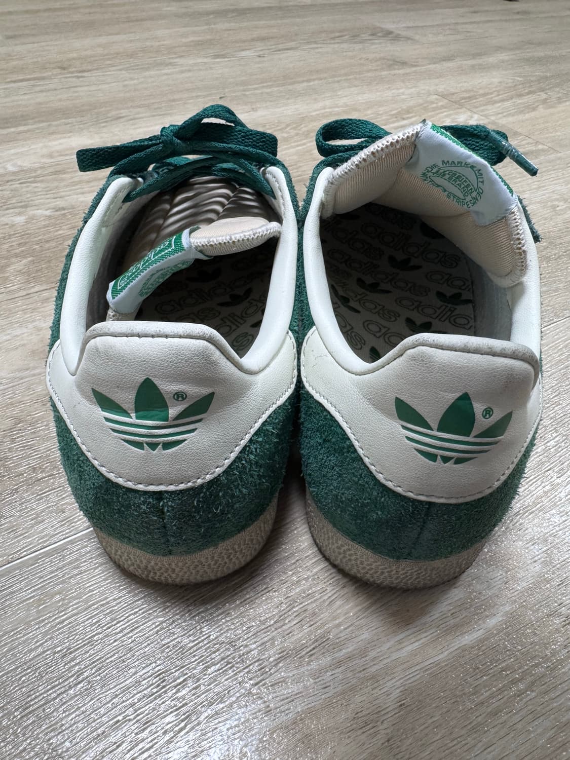 아디다스 가젤 다크그린 크림 화이트 240 상품이미지2