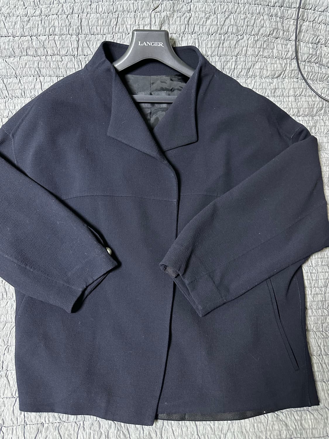 TIME의 블랙 자켓 상품이미지3