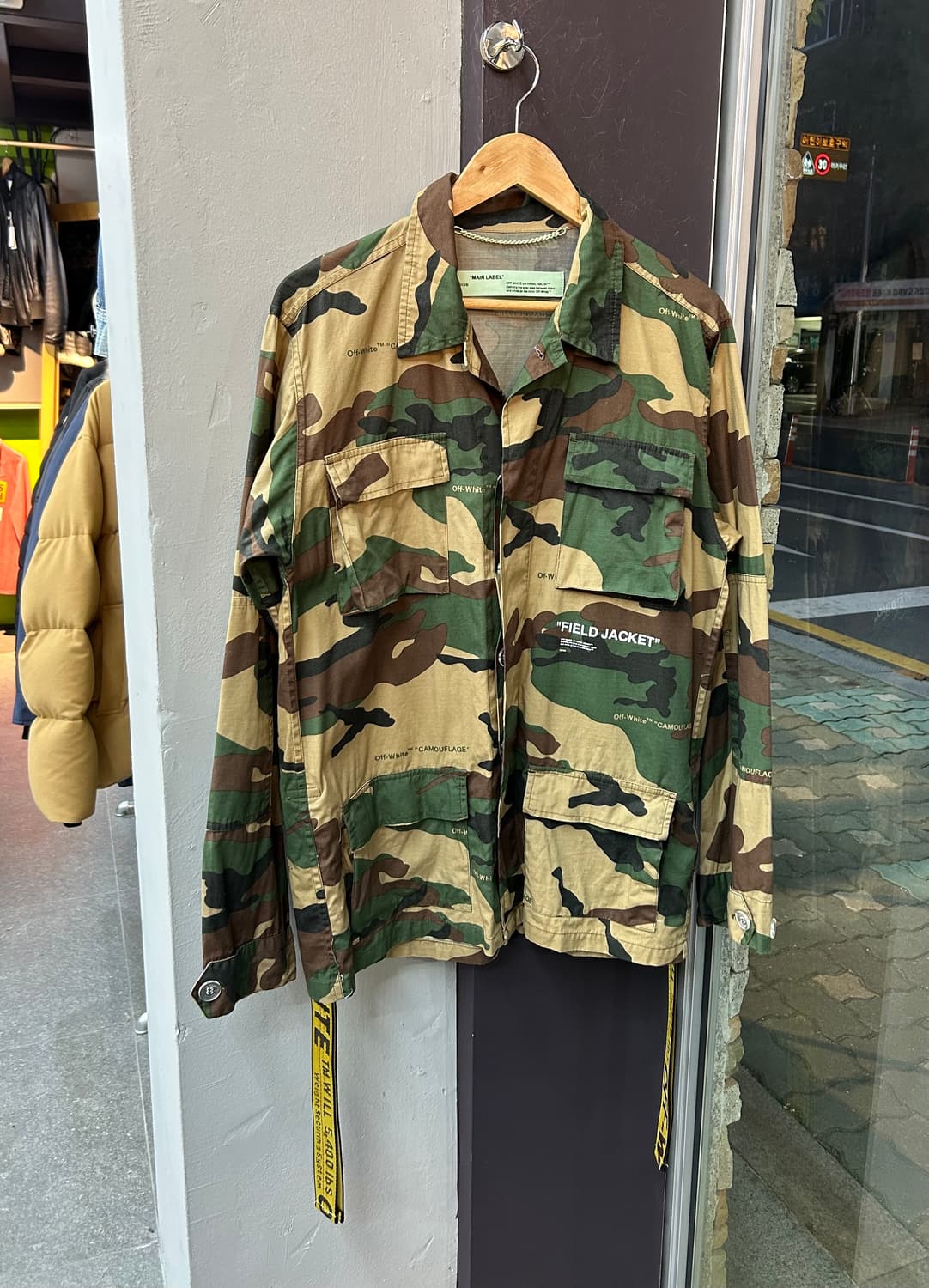 M/ 오프화이트 카모플라주 필드 자켓 상품이미지2