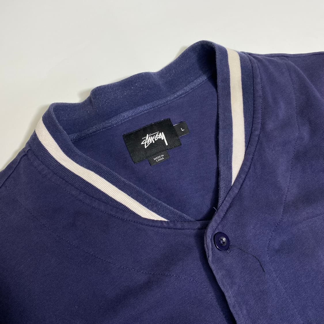 스투시 베이스볼 셔츠 L 상품이미지3