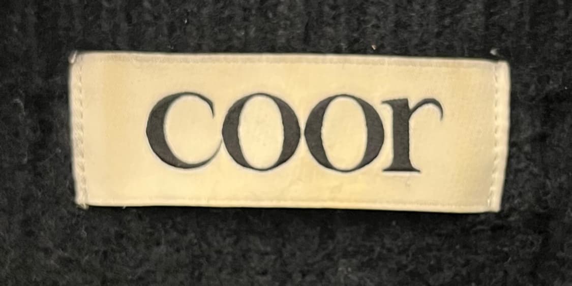 쿠어 블랙 니트 L 상품이미지3